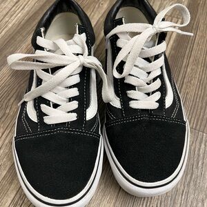 Vans Black and White Sneakers
